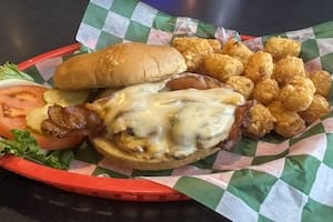 Chicken Club and Fries